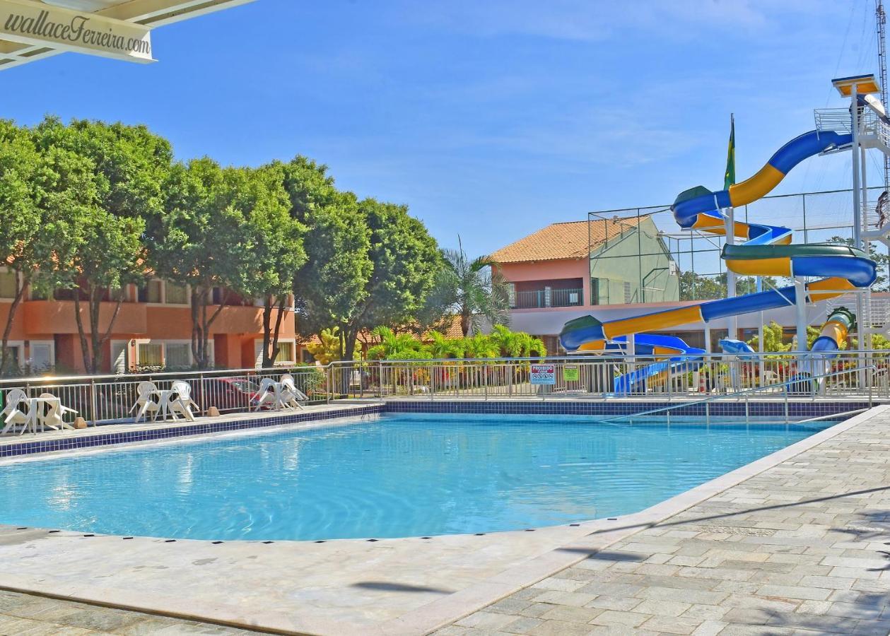 Hotel Diroma Fiori - Parque Aquatico E Muitas Piscinas Калдас-Новас Екстер'єр фото